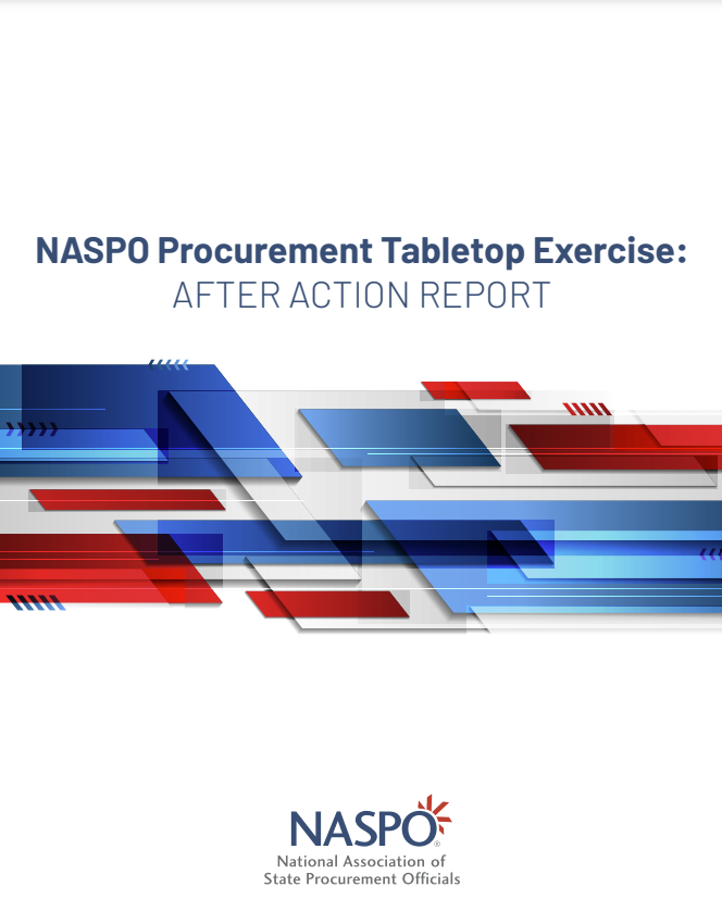 NASPO Procurement Tabletop Exercise: After Action Report