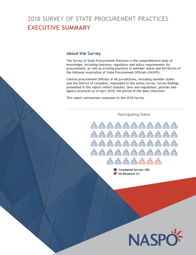 2018 Survey of State Procurement Practices: Executive Summary