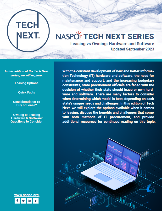 Tech Next: Leasing vs. Owning Hardware and Software